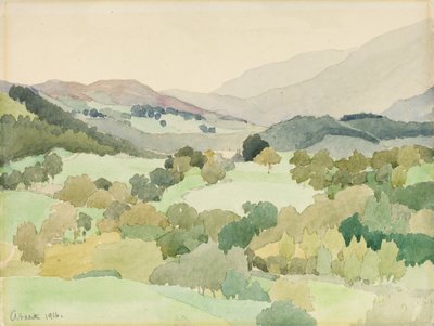 Vicino ad Ambleside, 1916 da Adolphe Valette